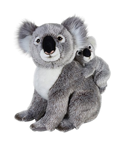 National Geographics KOALA Stuffed Animals Mother with Baby Plush Toy (2