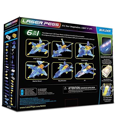 Laser Pegs 61013 Jet 6 Laser Pegs 61013 Jet 6