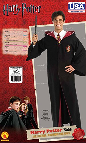 Rubie's Official Deluxe Harry Potter Robe Adults Fancy Dress Unisex Costume Medium Rubie's Official Deluxe Harry Potter Robe Adults Fancy Dress Unisex Costume Medium