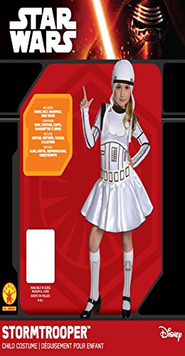 Rubie's Official Girl's Disney Star Wars Stormtrooper Child Costume