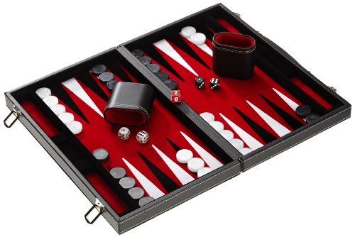 Philos Backgammon (Medium, Red)