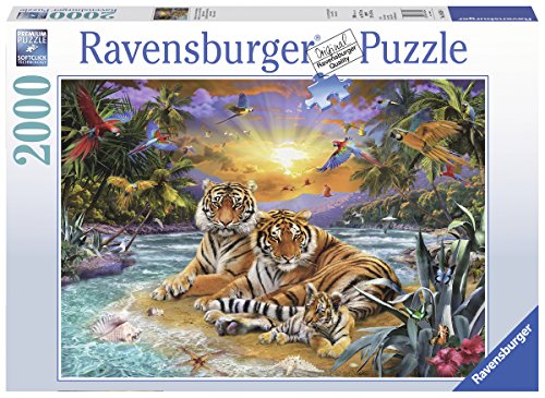 Ravensburger Tiger Family, 2000pc Jigsaw puzzle