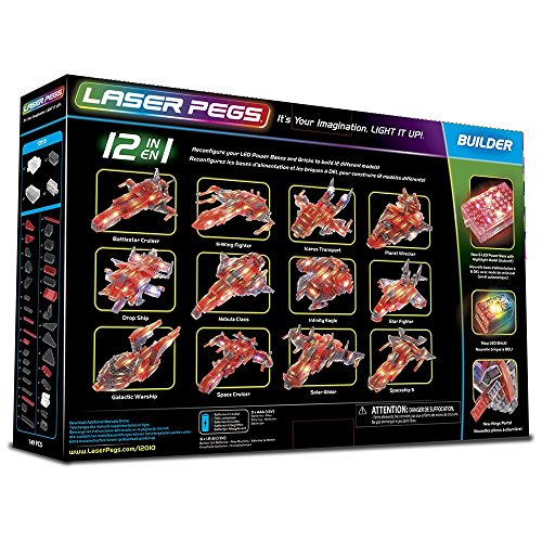 Laser Pegs 12010 Space Cruiser 12 Laser Pegs 12010 Space Cruiser 12