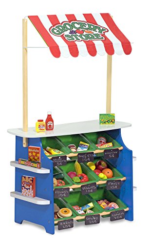 Melissa & Doug Wooden Grocery Store and Lemonade Stand