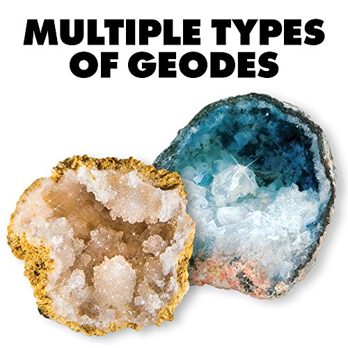 World’s Best Geode Kit – Crack Open 15 Rocks and Find Crystals! World’s Best Geode Kit – Crack Open 15 Rocks and Find Crystals!
