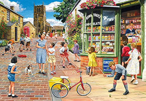 Gibsons Hopscotch Hill Jigsaw Puzzle (2000