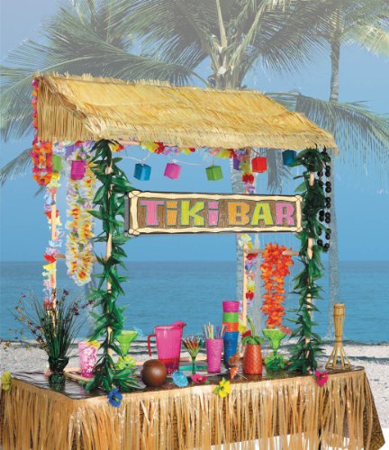 Amscan International 241205 Hawaiian Tiki Hut Bar