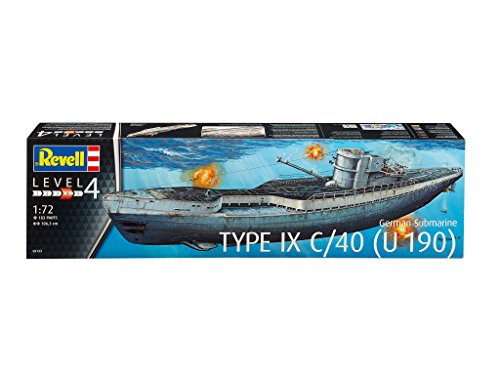 Revell 05133 106.3 cm German Submarine TYPE IX C/40 Model Kit