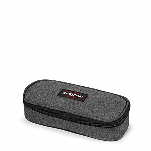 Eastpak Oval Single Pencil Case, 5 x 22 x 9 cm, Black Denim