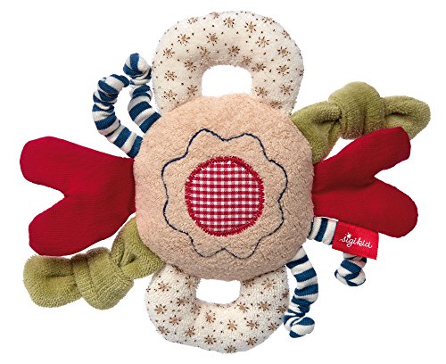 sigikid Organic Activity Flower Grasp Toy