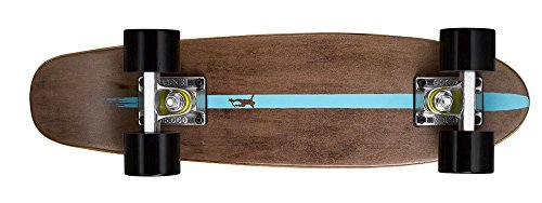 Ridge Maple Mini Cruiser Dark Dye NR2 Skateboard, 22