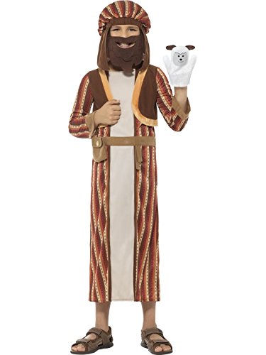 Smiffy's 48206S Nativity Shepherd Costume with Robe (Small)