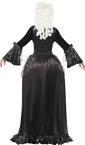 Smiffy's Adult Women's Baroque Beauty Masquerade Costume, Dress and Peplums, Carnival of the Damned, Halloween, Size