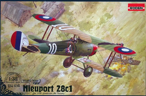 Roden 616 Model Kit Nieuport 28 c.1 Roden 616 Model Kit Nieuport 28 c.1