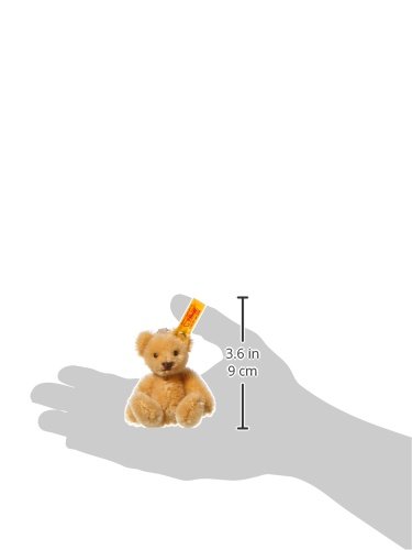 Steiff 8cm Keyring Mini Teddy Bear Jointed (Wheat Blond)