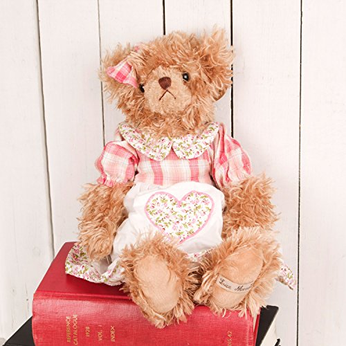 Jany Floral Super Soft Cuddy Bear Soft Toy 36cm