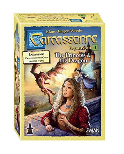 Z Man Games Carcassonne 3 Princess and Dragon (2016 English Edition)