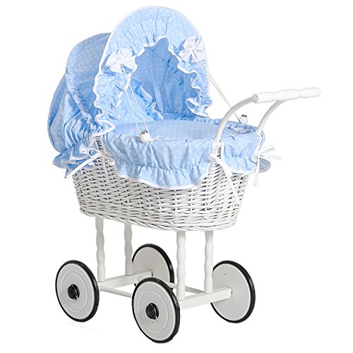 My Sweet Baby Unique Dolls Pram Model 71699 (Blue) My Sweet Baby Unique Dolls Pram Model 71699 (Blue)