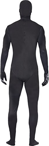 Smiffy's Endoskeleton Costume with Mask and Concealed Fly