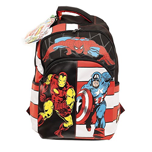 Marvel Comics Children's Backpack, black (Black)