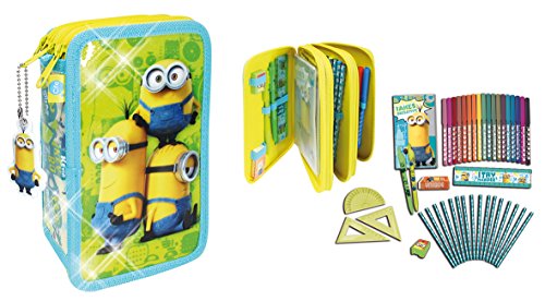Simba – 86478 – Minions Pencil Case 3 Compartments Simba – 86478 – Minions Pencil Case 3 Compartments