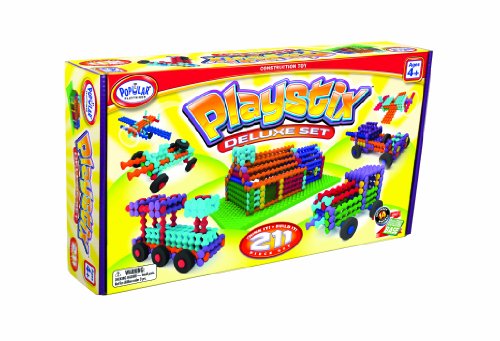 Popular Playthings Playstix Deluxe Construction Toy (211