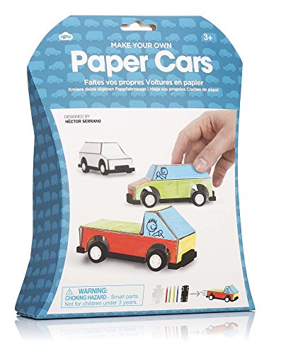 NPW NP26160 Make Your Own Paper Cars