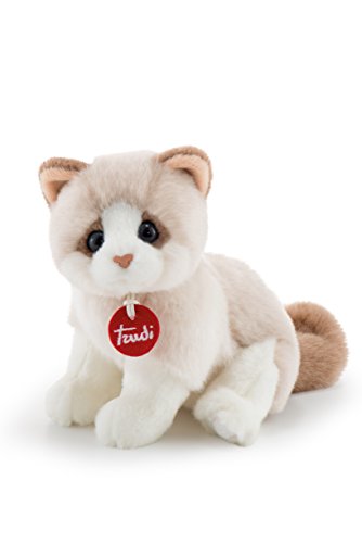 Trudi 20872&nbsp;Kitten Brad Plush (24&nbsp;cm, White/Beige