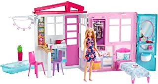 Barbie Holiday House with Doll