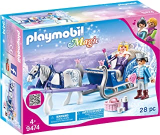 Playmobil 9474 Sleigh with Royal Couple, Unisex Children’s Toy