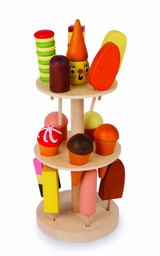 Childrens Wooden Ice Cream Lolly Stand