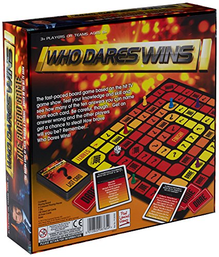 Paul Lamond 6765 Who Dares Wins Board Game