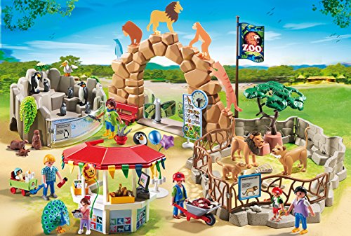 Playmobil 6634 City Life Large City Zoo with Many Animals