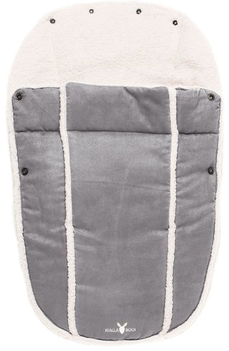 Wallaboo Footmuff Faux Suede and Soft shearling Wallaboo Footmuff Faux Suede and Soft shearling