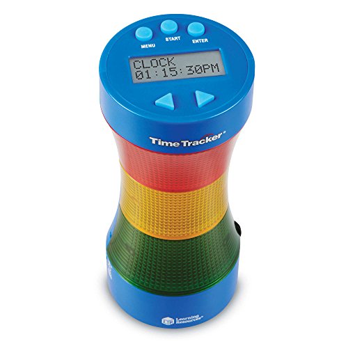 Learning Resources Time Tracker Visual Timer & Clock