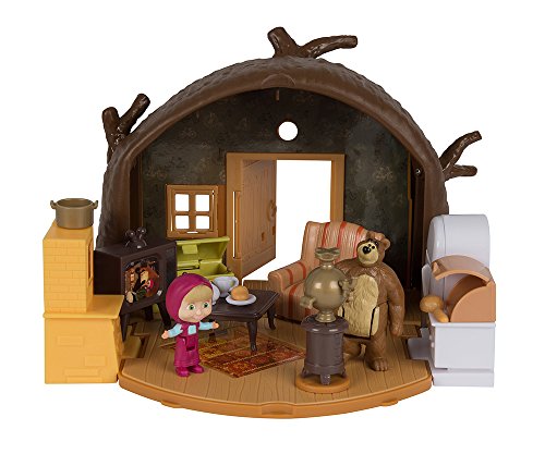 masha Bear House Masha and The Bear Playset (Multi