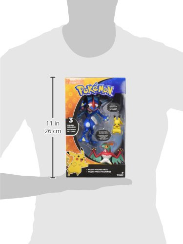 Pokemon Pikachu/Ash Greninja/Hawlucha Action Figure Toy Pack