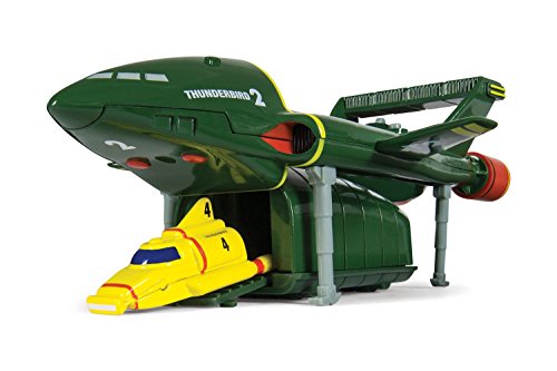 Hornby Corgi Thunderbirds TB2 and TB4 Die Cast Model (Green/Yellow)