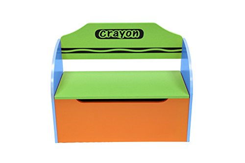 Kiddi Style Children's Wooden Toy Storage Box and Bench