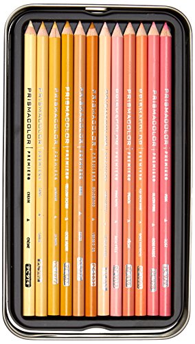 Sanford Wood Prismacolor Premier Colored Pencils 24 kg Portrait