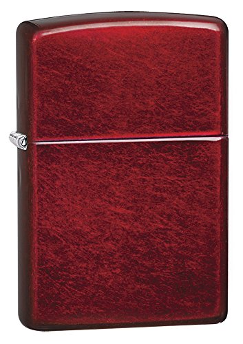 Zippo 21063 Windproof lighter without logo, Candy Apple Red, Regular