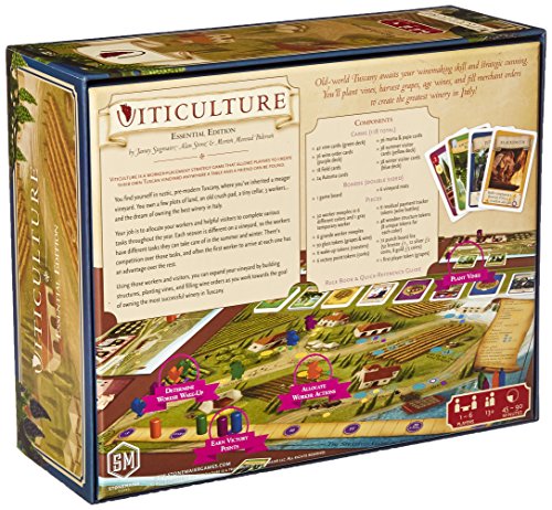 Stonemaier Games STM105 Viticulture Essential Edition Board Game Stonemaier Games STM105 Viticulture Essential Edition Board Game