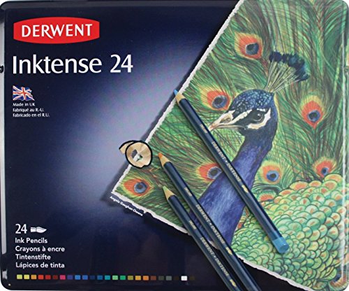 Derwent Inktense Watercolour Pencils Tin Derwent Inktense Watercolour Pencils Tin