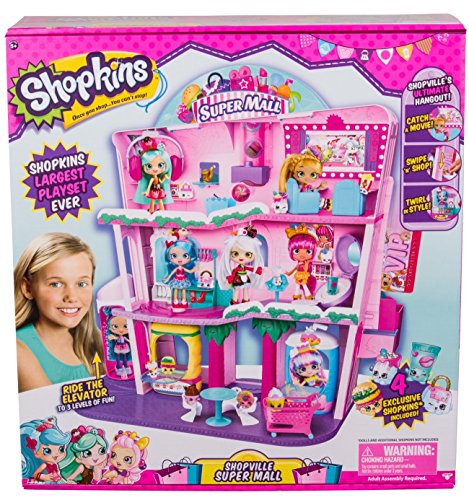 Shopkins Shoppies Super Mall Playset