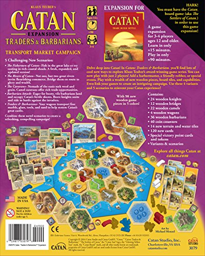 Mayfair MFG 3079 Catan Traders and Barbarians Expansion