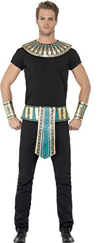 Smiffy's Women's Egyptian Kit, Collar, Cuffs & Belt, One Size, Color